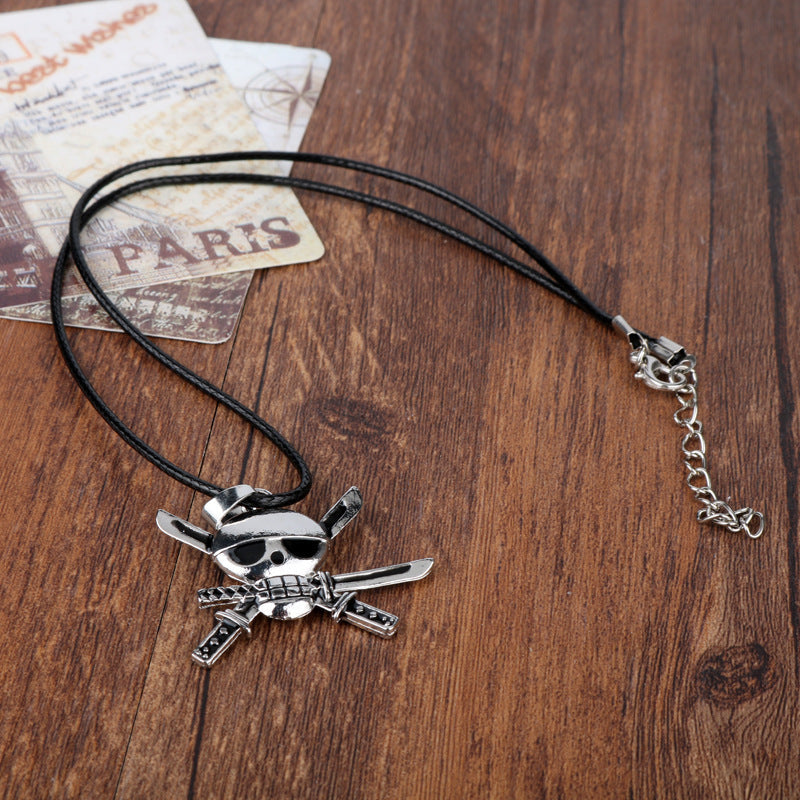 New Skull Cartoon Vintage Alloy Necklace