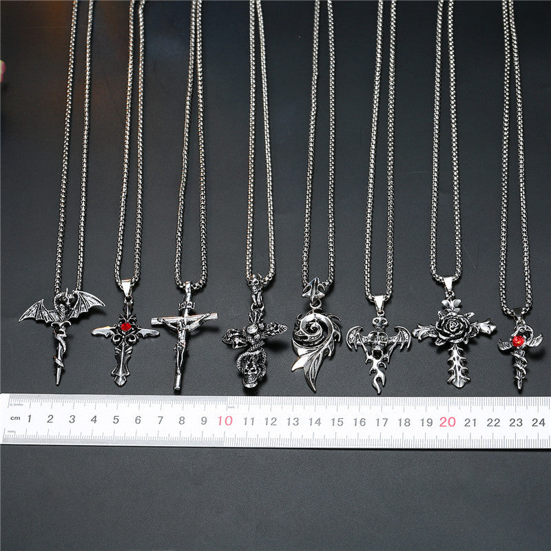 Personality Punk Stainless Steel Sweater Chain