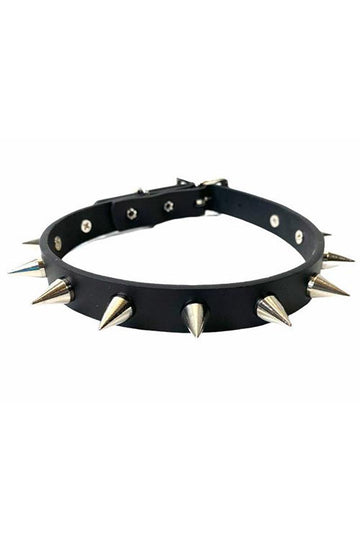 Choke Me Cone Spike Collar