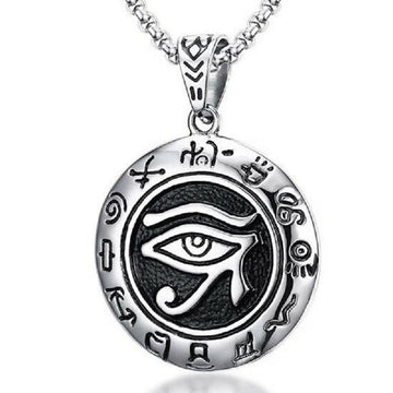 Vintage Eye Of Horus Pendant Personalized Yugioh Necklace