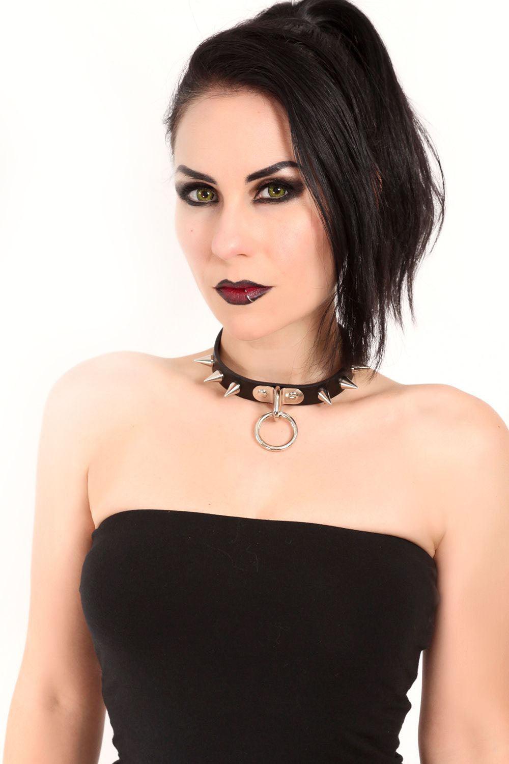 Shadowlands Spiked Choker [BLACK]