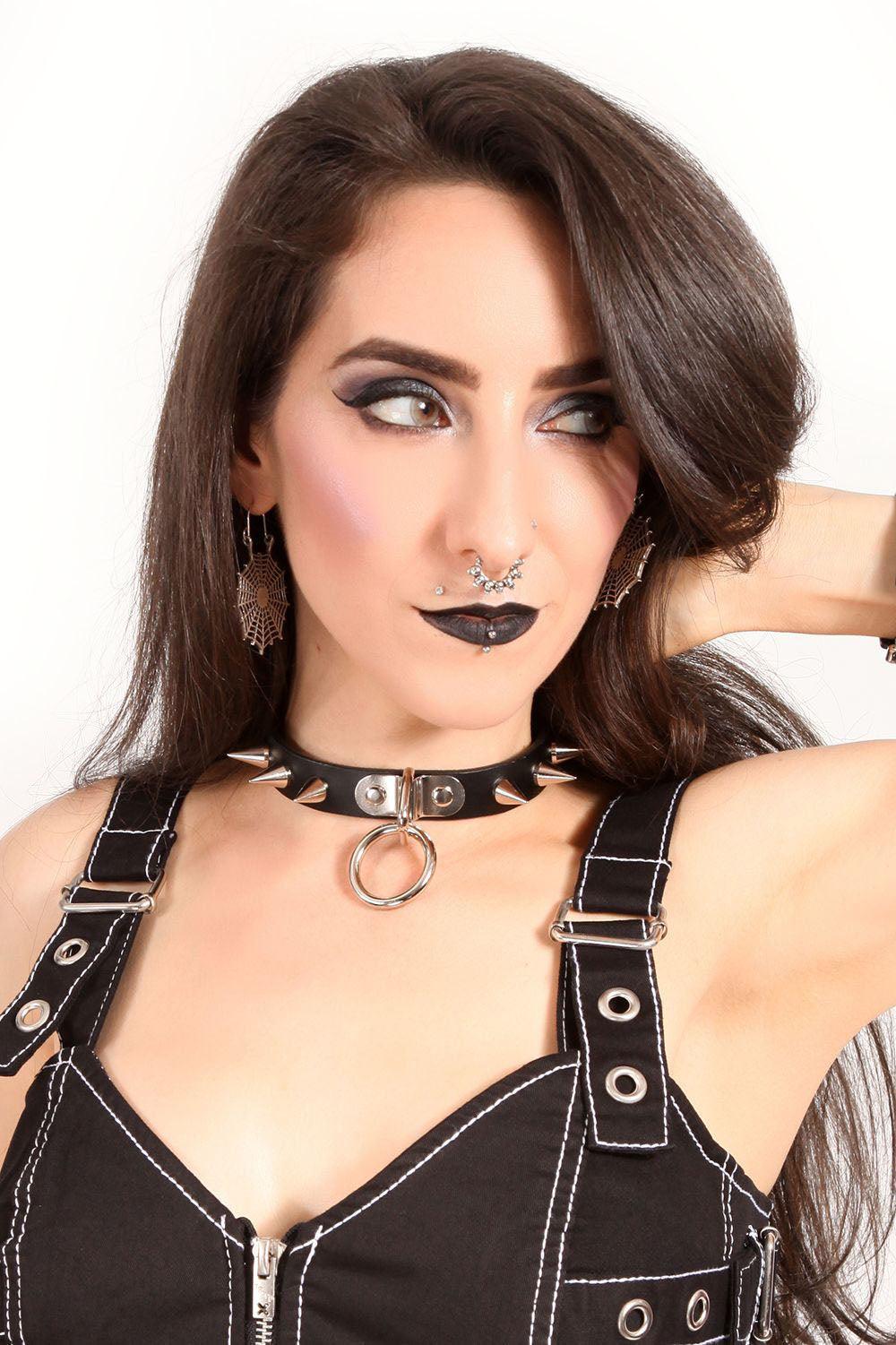 Shadowlands Spiked Choker [BLACK]